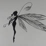 Pretty feathered fairy