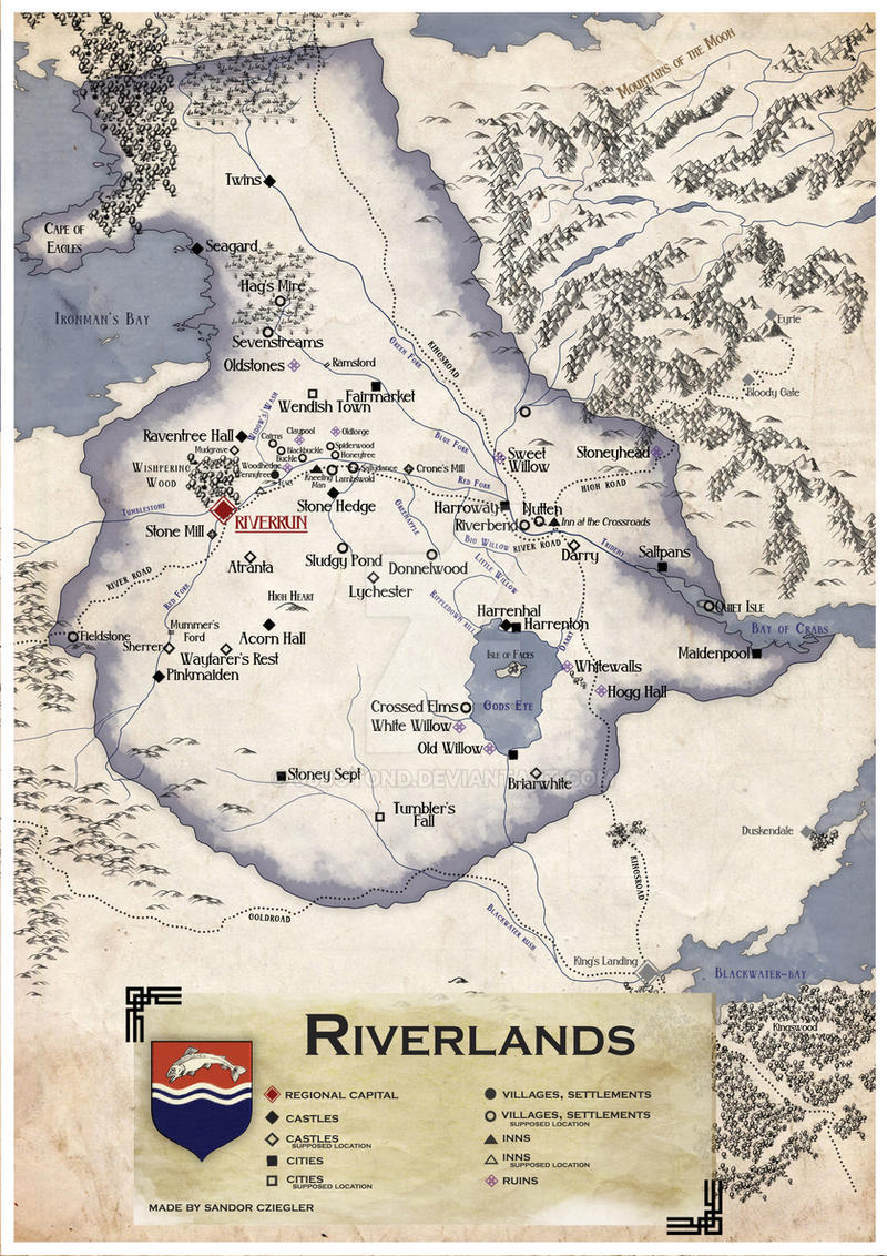 Westeros - Riverlands by 86Botond on DeviantArt