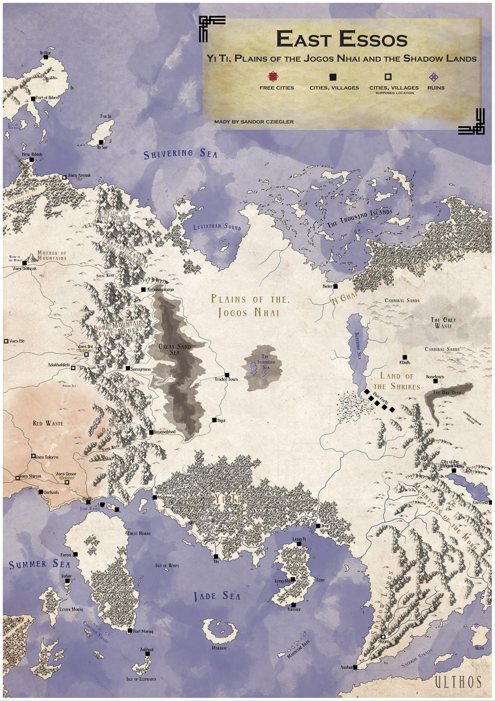 East Essos by 86Botond on DeviantArt