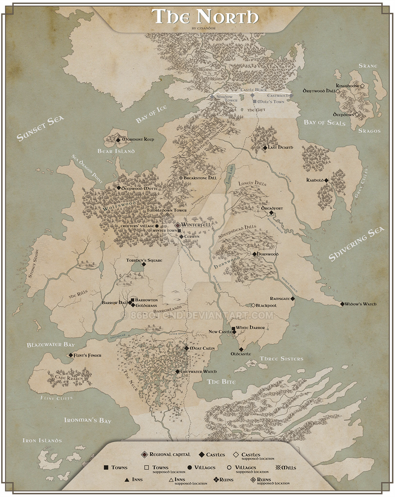 Westeros Map South The Geopolitics Of Ice And Fire Geopolitical