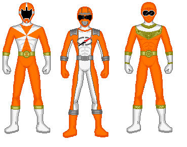 ORange Rangers by LCDRanger on DeviantArt