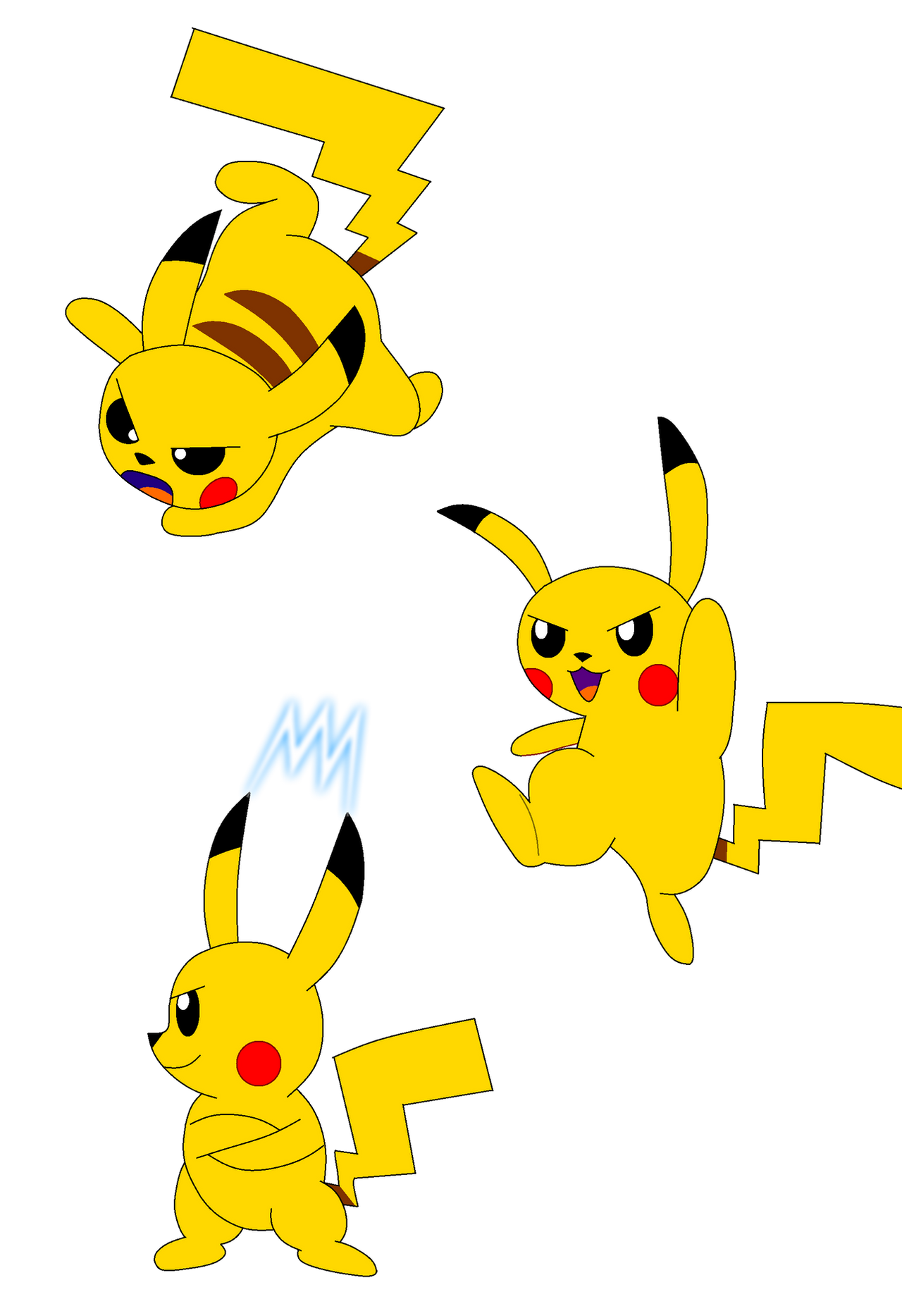 Pikachu Tem Pikachu Team by gamer524 on DeviantArt