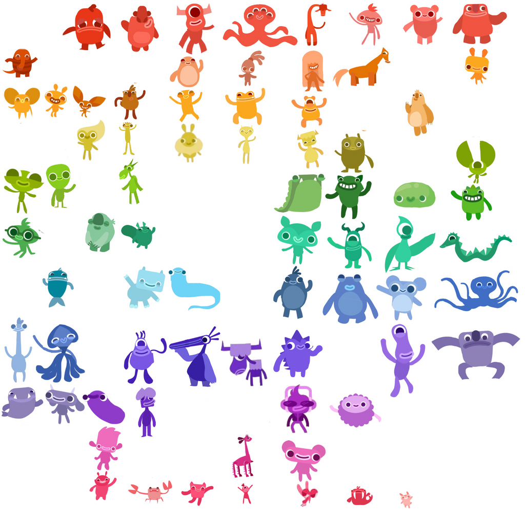 Minor Endless Monsters characters by IrvingSnordfelt on DeviantArt