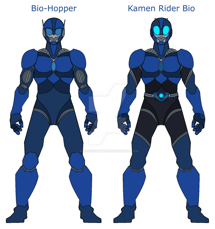 Kamen Rider Bio ( + Bio-Hopper) by arachnidbitten on DeviantArt