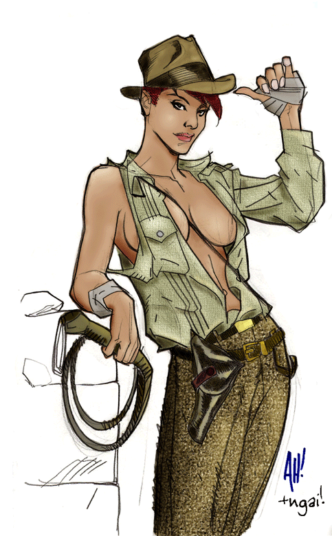 Female Indiana Jones