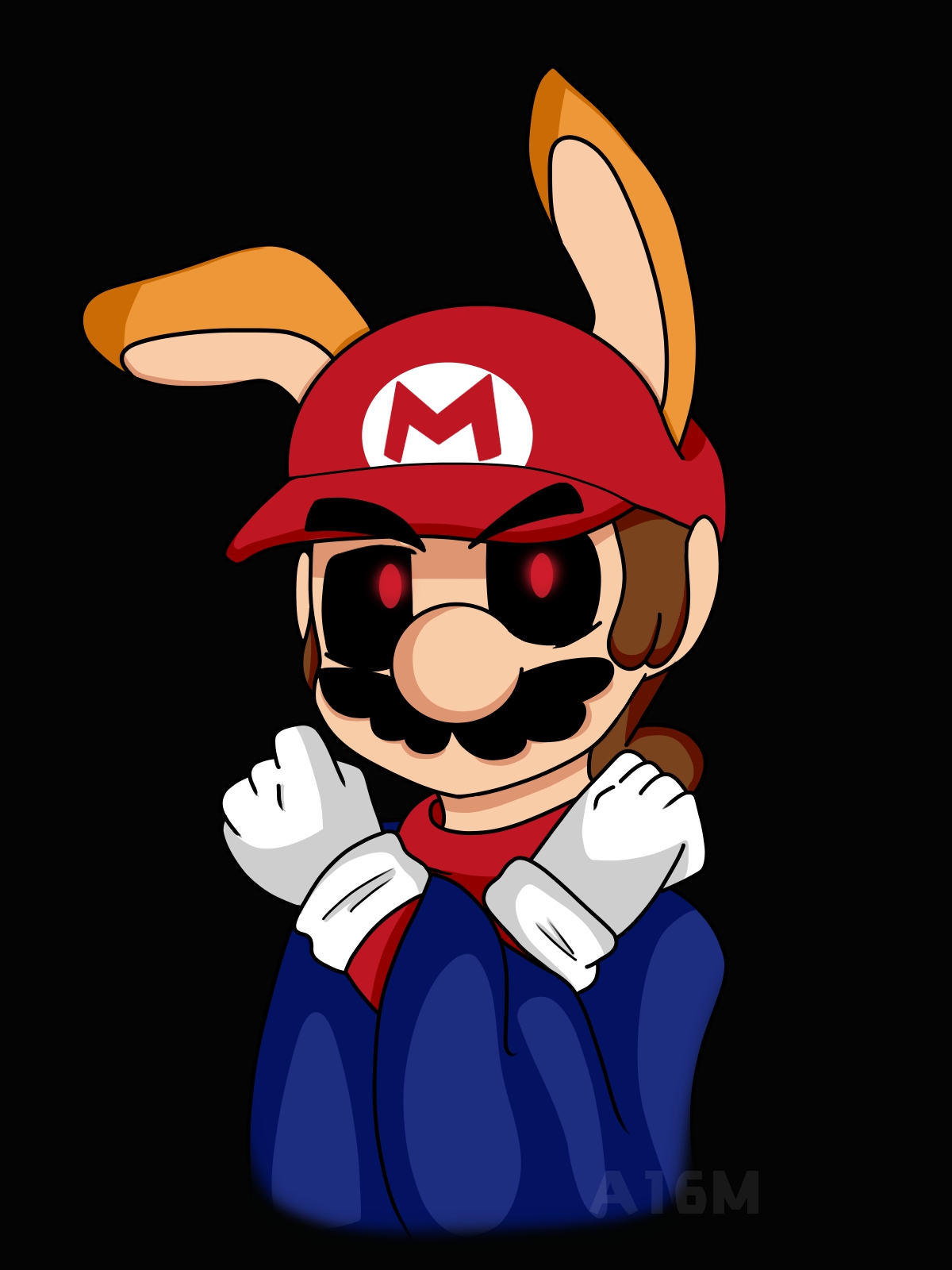 Mario FNaS (practice) by Alejandra16Melody on DeviantArt