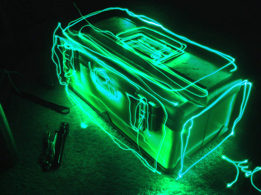 Light Painting - Toolbox by neon280