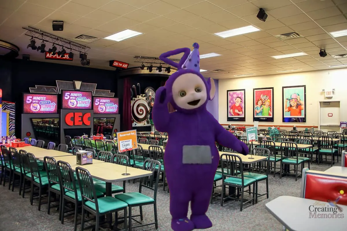 Chuck E Cheese Teletubbies