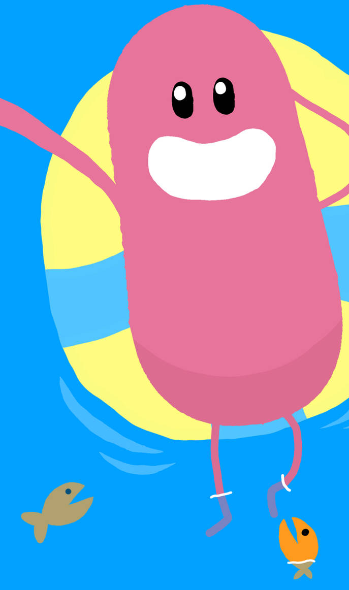 Dippy in The Water (Phone Wallpaper) by KirbyStarWarrior123 on DeviantArt