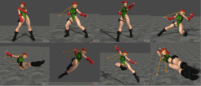 SFV Cammy pose