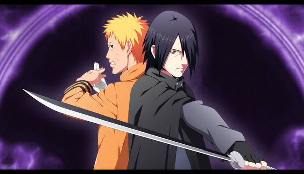 Naruto and Sasuke - Boruto The Movie