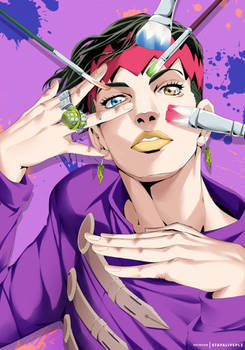 Rohan Kishibe | JoJo's Bizarre (commission)