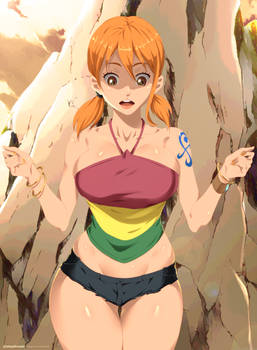 Nami Strong World #2 Commission - One Piece Film
