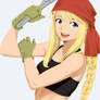 Winry Rockbell // Fullmetal Alchemist (commission)