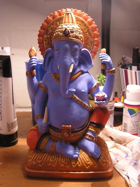 Painted Ganesha