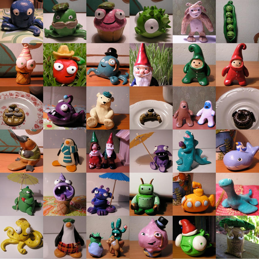 Claymates of 2009 and 2010