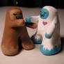 Yeti and Sasquatch Valentine