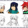 D.Gray-Man :coloured doodles: