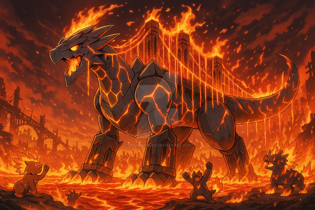 Firey Ruler The colossals size. Mightymon's rulers of fiery by DragonHero25 on ...