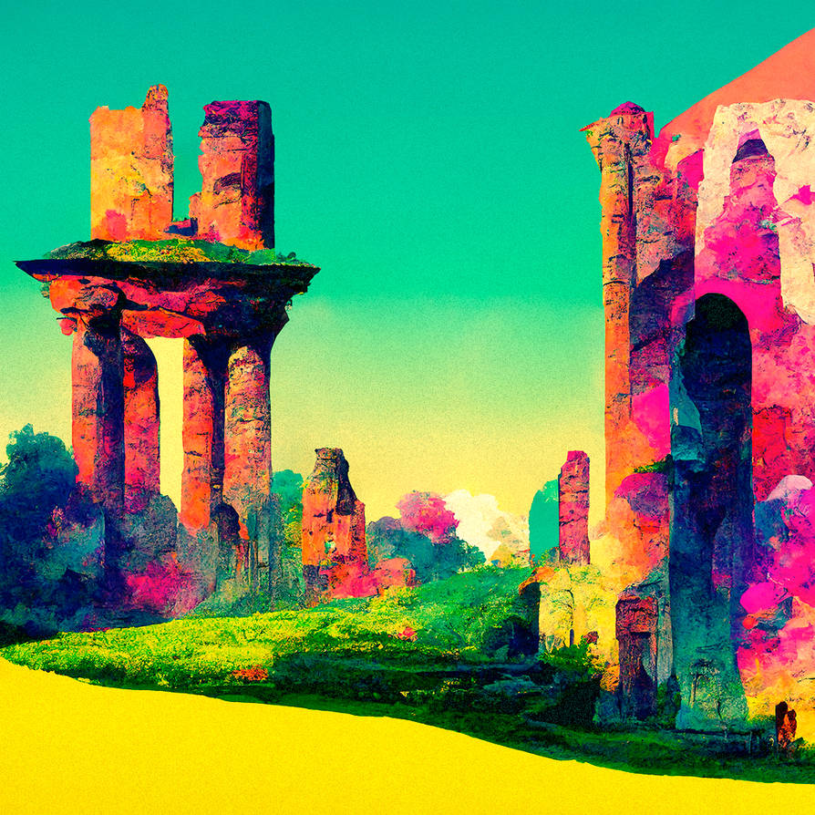 Simple Ruins Artistic Ancient Ruins by MachineHeartUK on DeviantArt