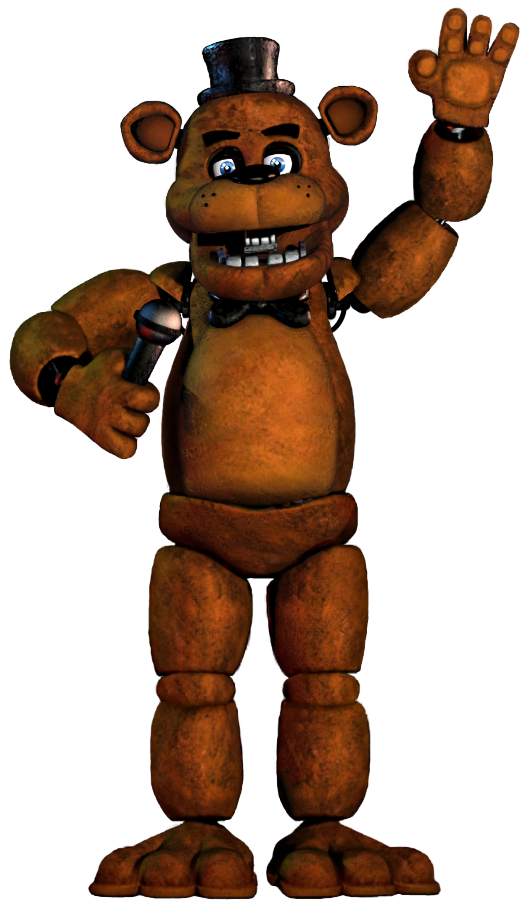 Modelclassic Freddy Fazbear - Freddy Fnaf 1, HD Png Download -  2695x2534(#875864) - PngFind