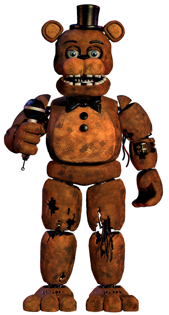 Five Nights at Freddy's 2 Withered Freddy Artwork by EmeraldcraftLS on  DeviantArt