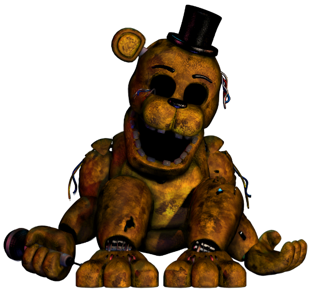 Withered Freddy Full Body - [FNaF 2] by TheSubJact on DeviantArt