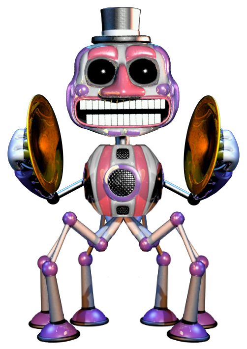 FFPS/FNaF6 Music Man(Download in description) by ShaneTheBarbarianDA on  DeviantArt