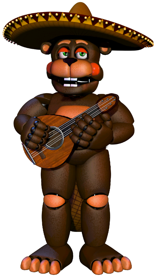 Rockstar Freddy FullBody - [FNaF 6 FFPS] by ChuizaProductions on