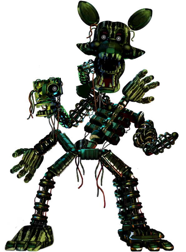 FNAF 2 Withered Chica full body by Enderziom2004 on DeviantArt