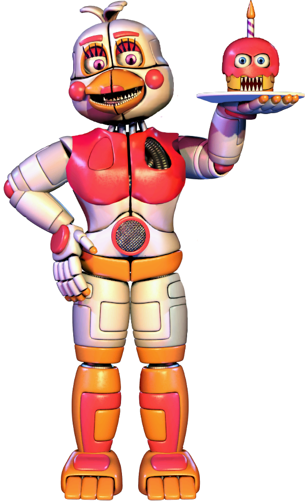 Funtime Chica (C4D/FNAF6) by FTThienAn on DeviantArt