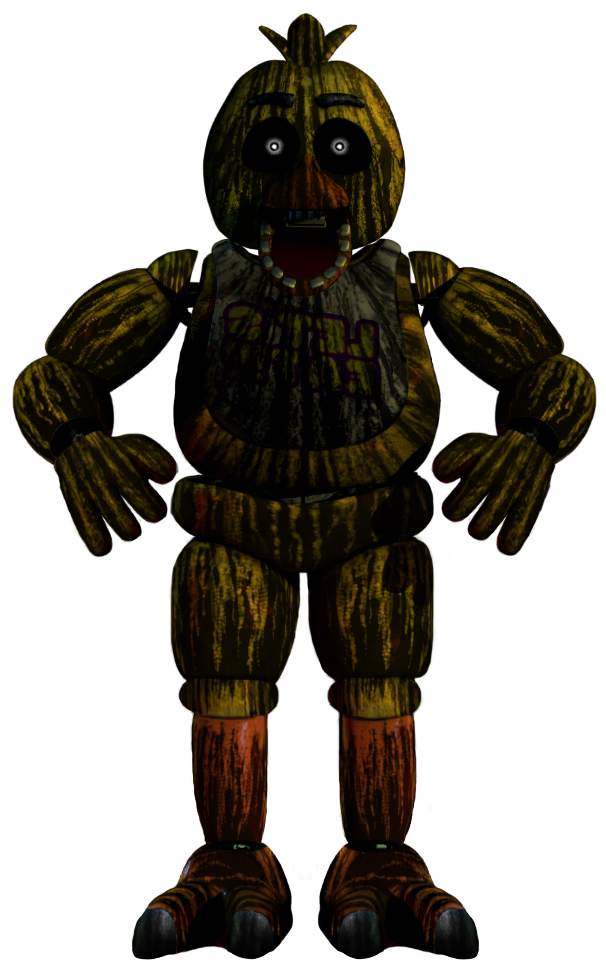 FNAF 2 Withered Foxy full body by Enderziom2004 on DeviantArt