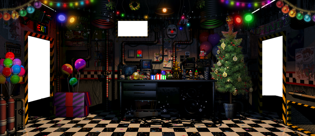 it's Christmas!! Christmas Withered Freddy in UCN! (UCN Mods