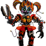 FNAF 6 Scrap Baby full body