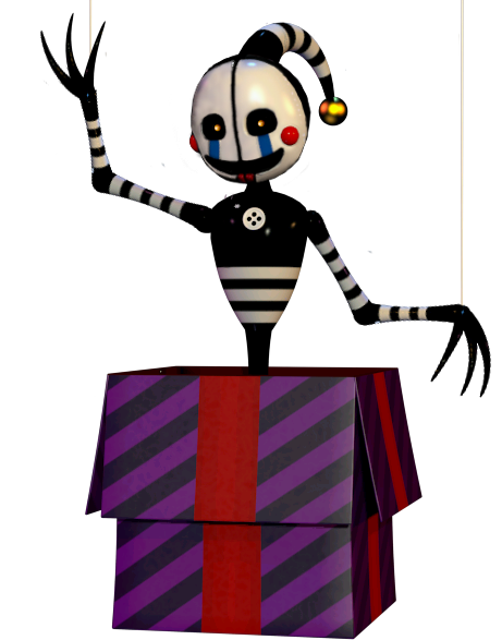 FNAF 6 Security Puppet full body by Enderziom2004 on DeviantArt