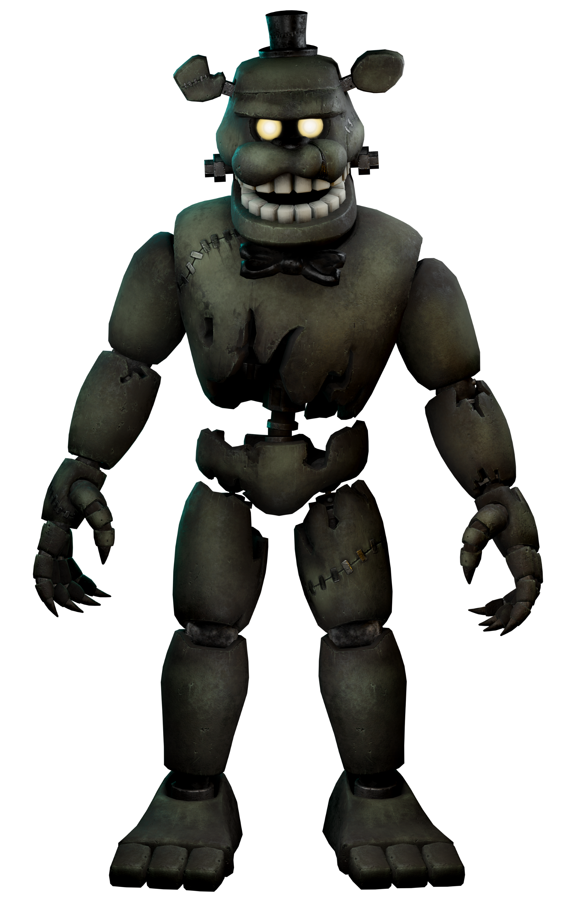 FNAF 3 Springtrap full body by Enderziom2004 on DeviantArt