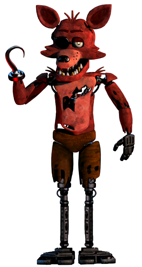 FNAF 2 Withered Foxy full body by Enderziom2004 on DeviantArt