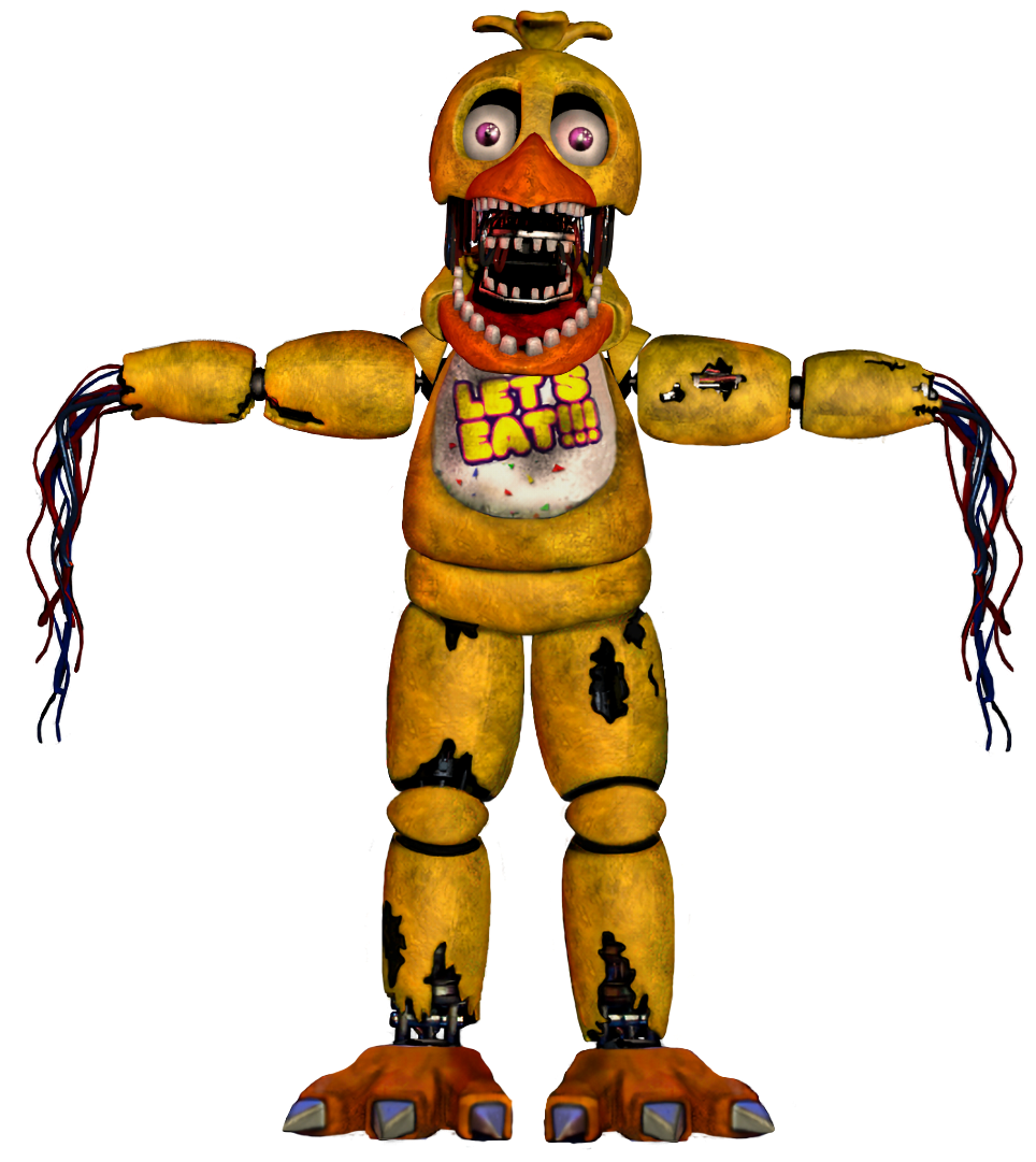 Fnaf 2  Withered Chica by QuelendUnderground on DeviantArt