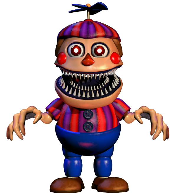 FNAF 4 Nightmare BB full body by Enderziom2004 on DeviantArt