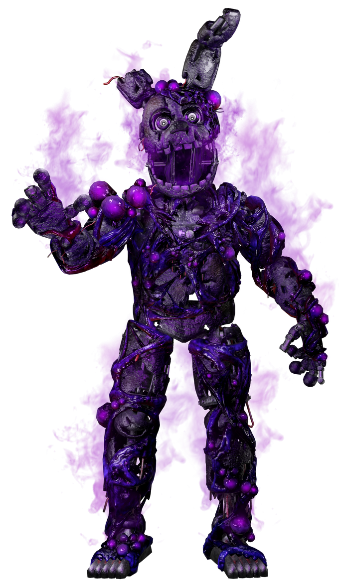 FNAF AR Toxic Springtrap full body by Enderziom2004 on DeviantArt