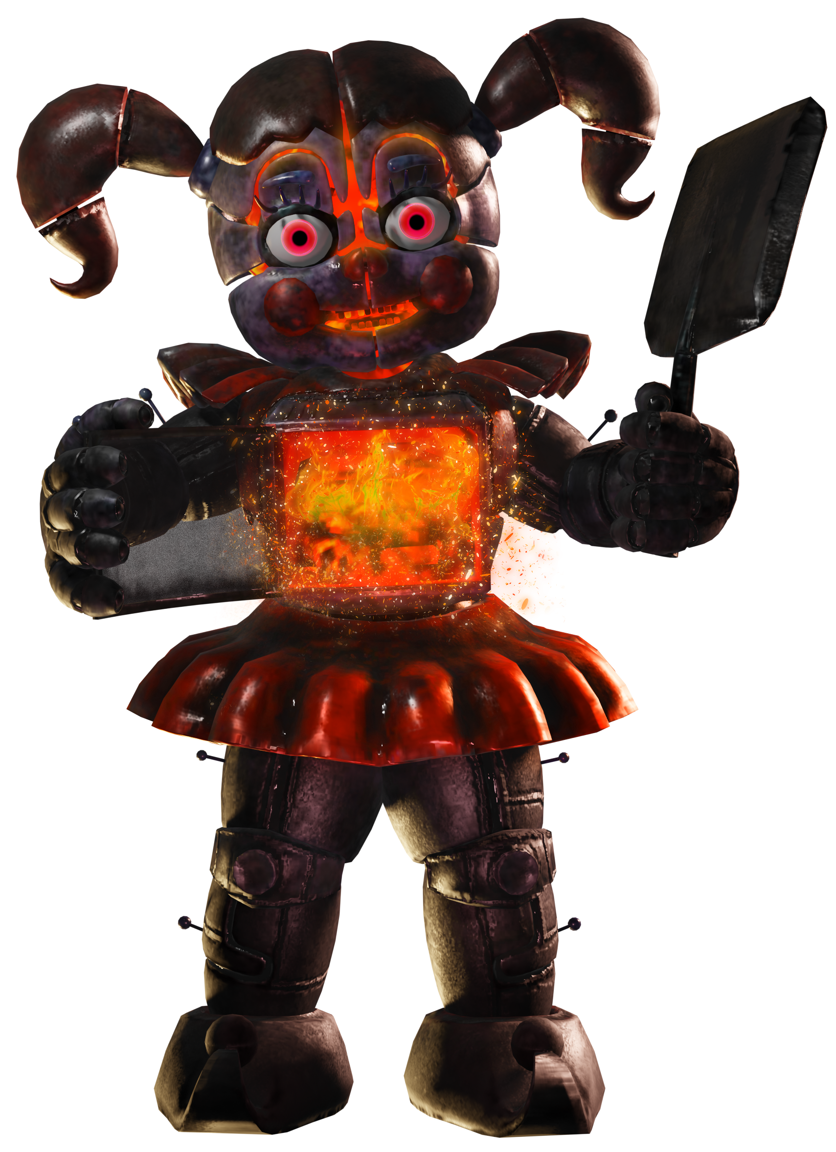 C4D/FNaF) FNaF 2  Withered Foxy Jumpscare by fnafandmore001 on DeviantArt