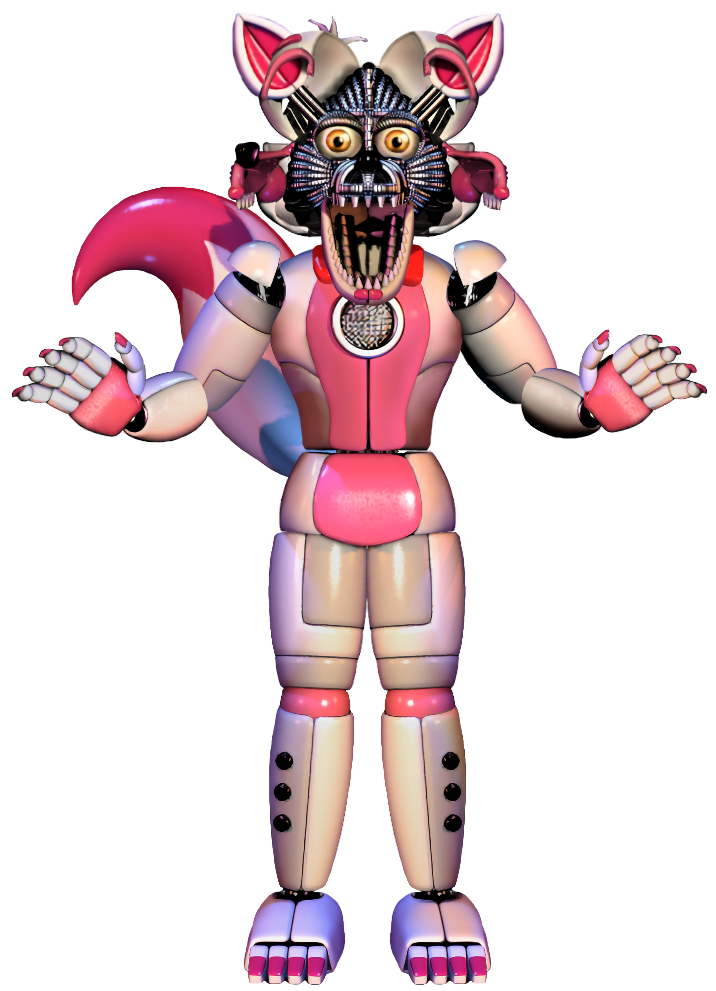 FNAF 2 Withered Foxy full body by Enderziom2004 on DeviantArt