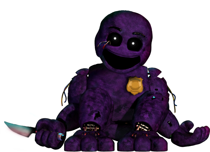 PHONE GUY IS THE NEW ANIMATRONIC - PURPLE MAN IN FNAF 3 - GOLDEN