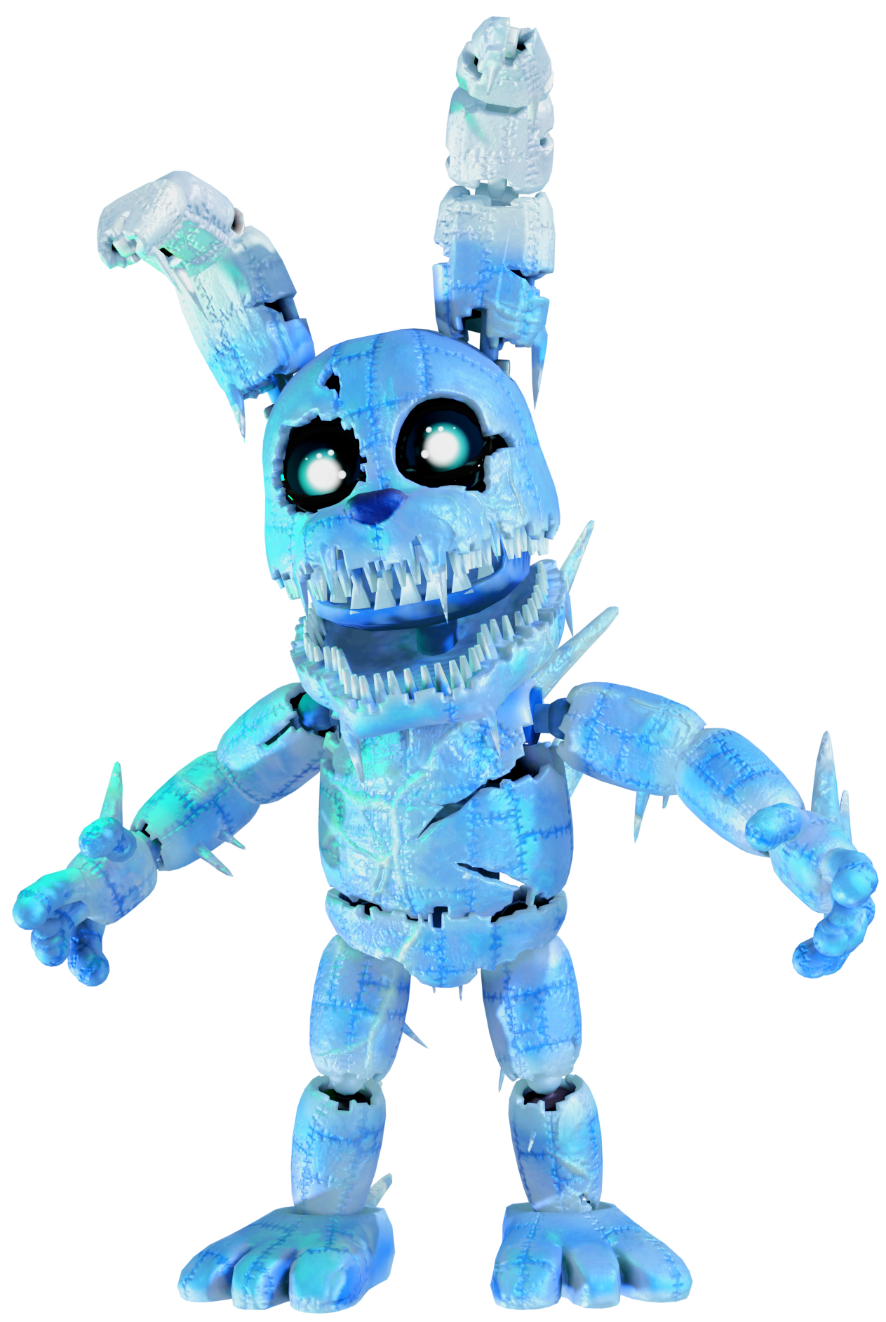 FNAF 2 Toy Bonnie full body by Enderziom2004 on DeviantArt