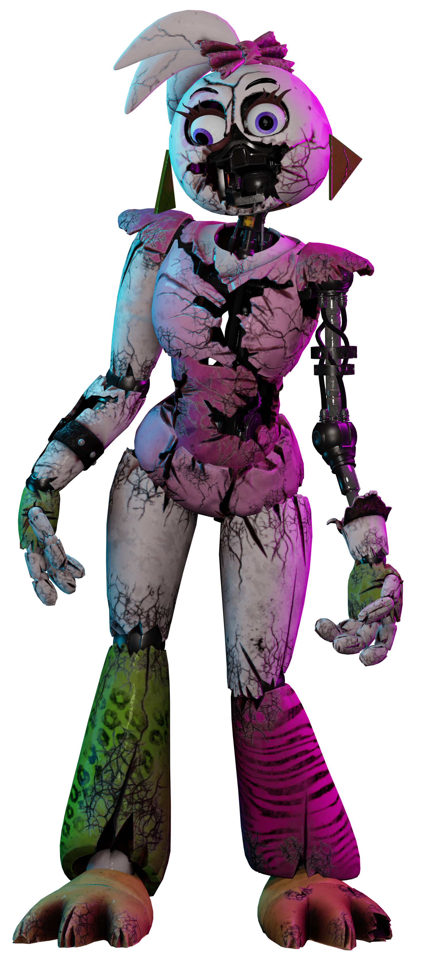 FNaF SB/ SFM] Damaged Roxy by Zoinkeesuwu on DeviantArt