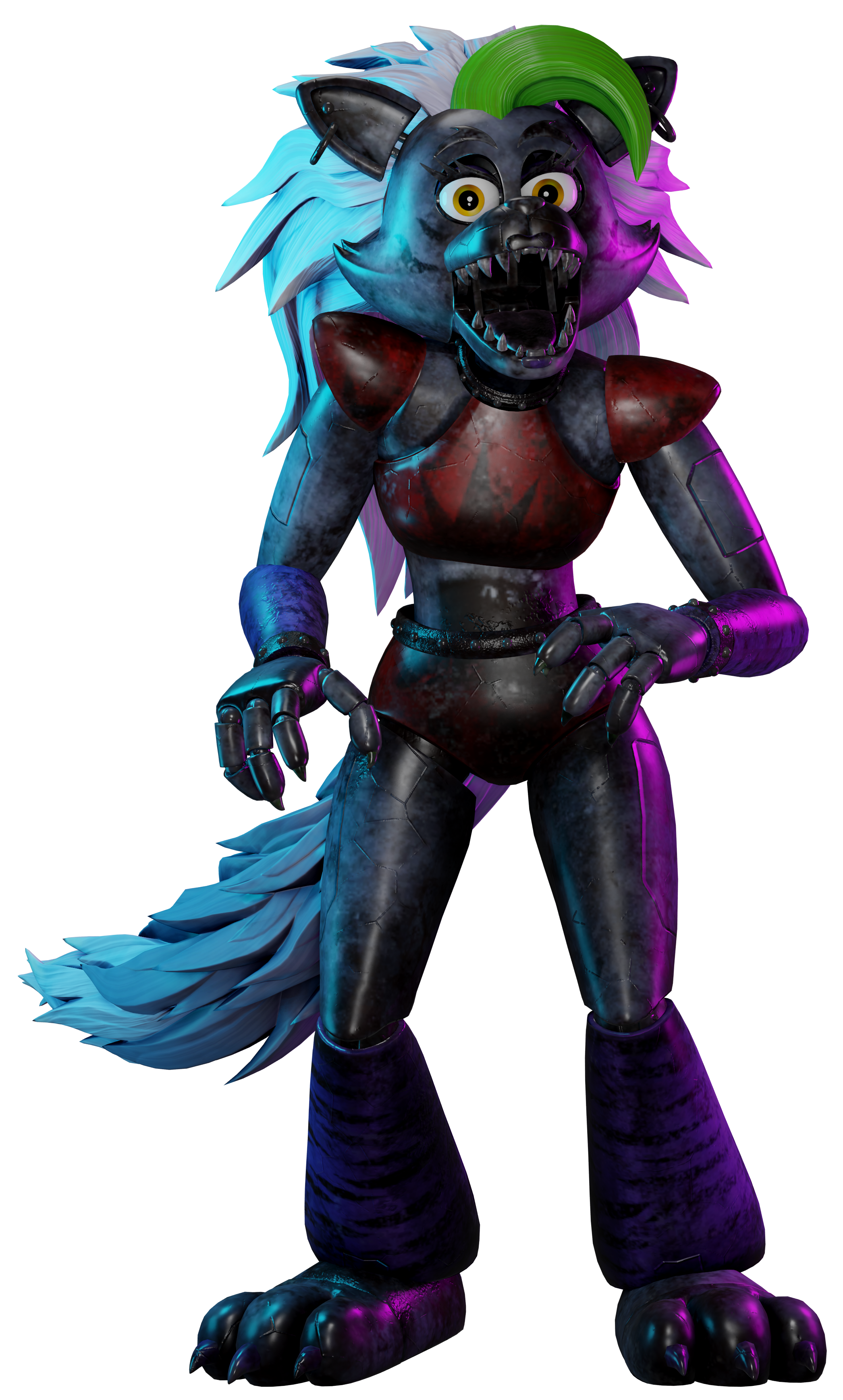 FNaF SB/ SFM] Damaged Roxy by Zoinkeesuwu on DeviantArt