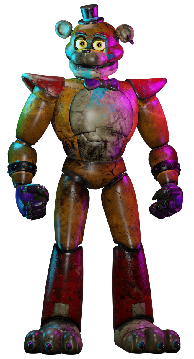 FNAF SB Upgraded Glamrock Freddy full body by Enderziom2004 on DeviantArt