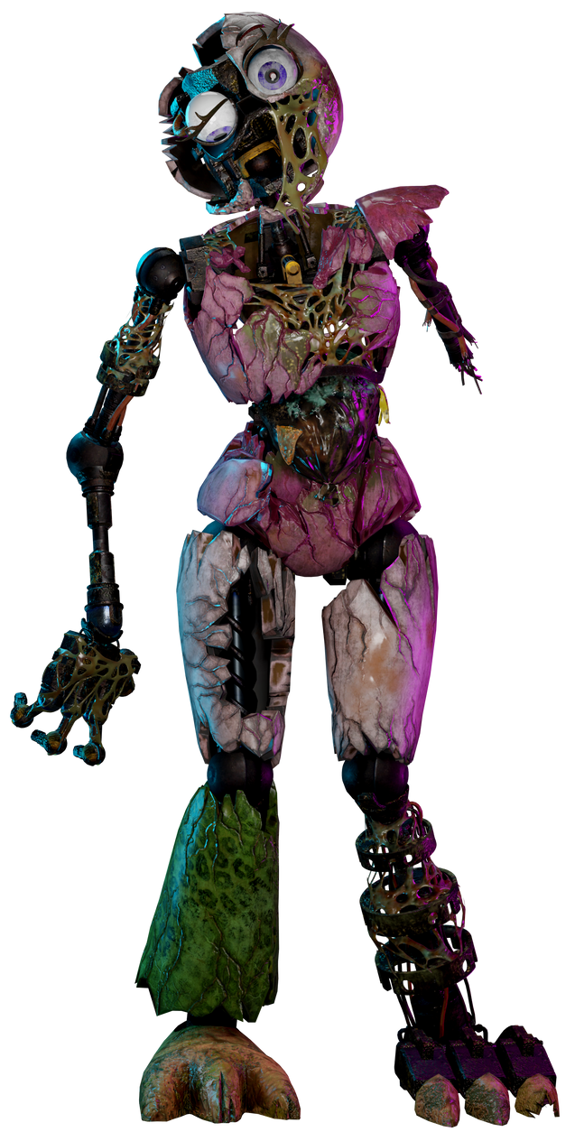 FNAF SB Ruin Ruined Chica Full Body By Enderziom2004 On DeviantArt fnaf-sb-ruin-ruined-chica-full-body-by-enderziom2004-on-deviantart