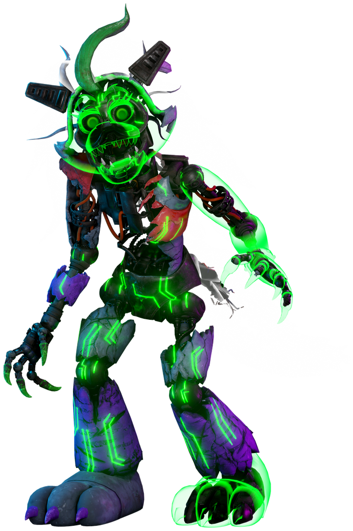 FNAF SB Ruin AR Ruined Roxy full body by Enderziom2004 on DeviantArt
