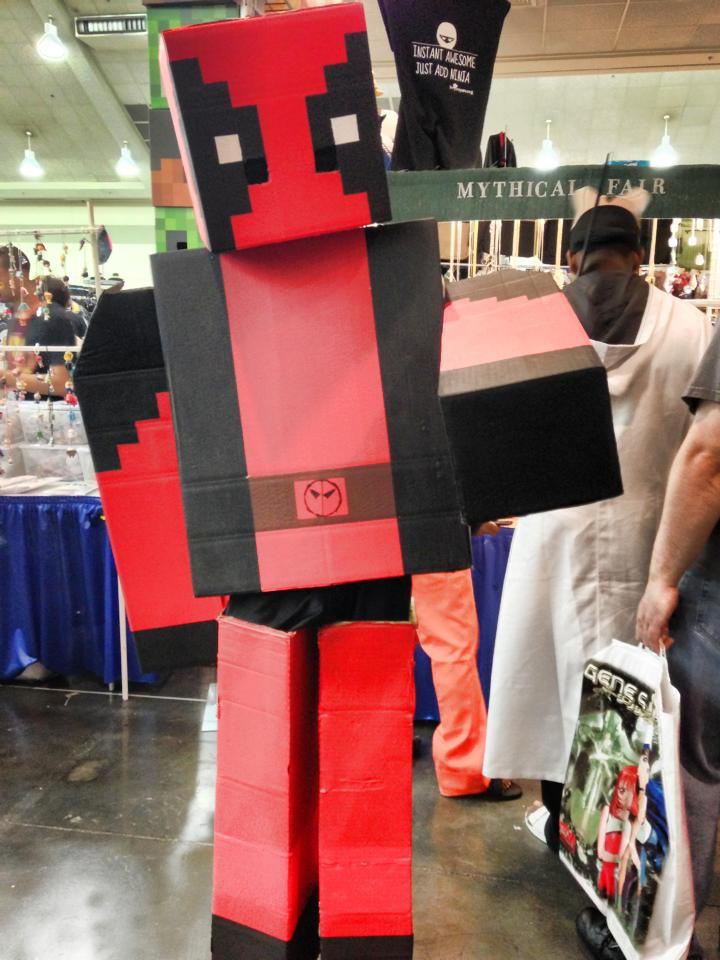 Pink Deadpool Minecraft Minecraft Deadpool by GravaMuze on DeviantArt